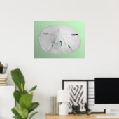Sand Dollar Poster (Thuiskantoor)