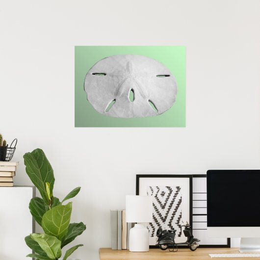 Sand Dollar Poster (Thuiskantoor)