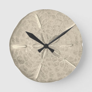 Sand Dollar Ronde Klok