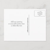 Sand Dollar Save the Date Beach Theme Wedding Aankondigingskaart (Achterkant)