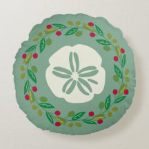 Sand Dollar Seashell Kerstkrans