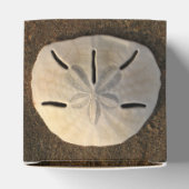 Sand Dollar Seashell Party Favor Custom Cadebox Bedankdoosjes (Bovenkant)