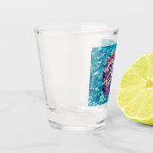 Sand Dollar Shot Glass Glas (Links)