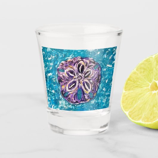 Sand Dollar Shot Glass Glas (Voorkant)