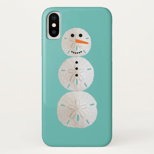 Sand Dollar Snowman Case-Mate iPhone Case (Achterkant)