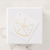 Sand Dollar Tekening Bedankjes Labels (Met doos)