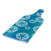 Sand Dollar White en Blue Pattern Snijplank (Hoek)