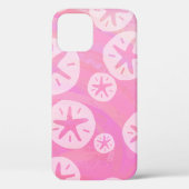 Sand Dollar White en roze Case-Mate iPhone Case (Achterkant)