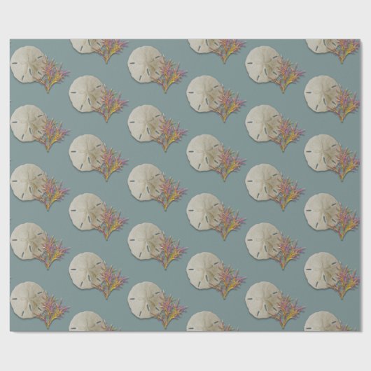 Sand Dollar Zee Coral Cadeaupapier (Vlak)