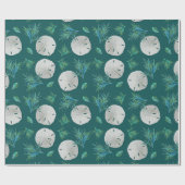 Sand Dollar Zee Coral Cadeaupapier (Vlak)