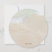 Sand Dollars Couples Shower Engagement Party Kaart (Achterkant)