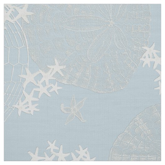 Sand Dollars en Starfish Stof (Swatch)