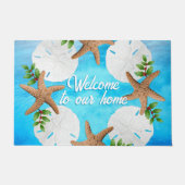 Sand Dollars Starfish Deuren Deurmat (Voorkant)