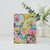 Sand Dollars Waterverf & Ink Painting Briefkaart (Staand voorkant)