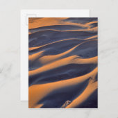 Sand Dune Abstract Briefkaart (Voorkant / Achterkant)