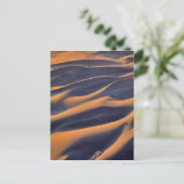 Sand Dune Abstract Briefkaart (Staand voorkant)