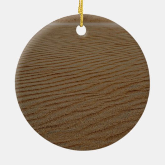 Sand Dune-Abstract door Shirley Taylor Keramisch Ornament (Achterkant)