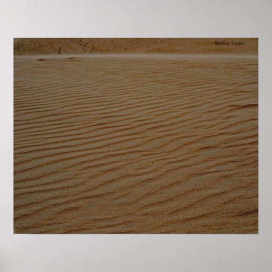Sand Dune-Abstract door Shirley Taylor Poster (Voorkant)