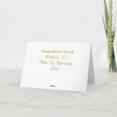Sand Dune Notecard Kaart (Achterkant)