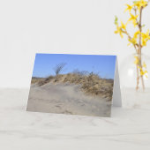 Sand Dune Notecard Kaart (Gele Bloem)