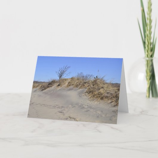 Sand Dune Notecard Kaart (Voorkant)