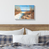 Sand Dunes Beach House Canvas Afdruk (Insitu (Slaapkamer))