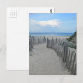 Sand Dunes Block Island Briefkaart (Voorkant / Achterkant)