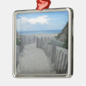 Sand Dunes Block Island Metalen Ornament (Links)
