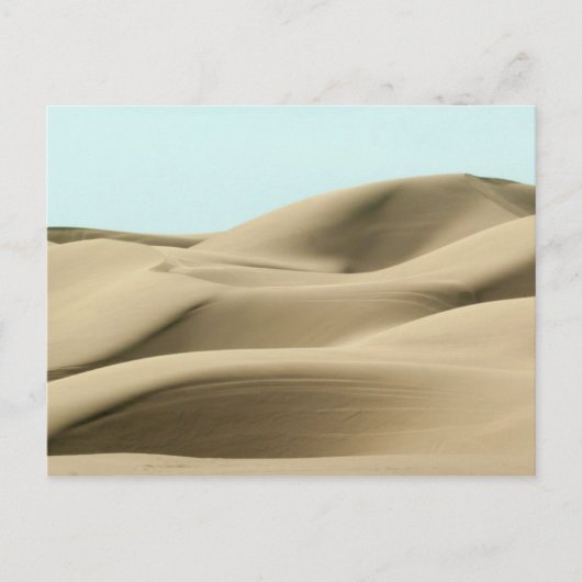 Sand Dunes Briefkaart (Voorkant)