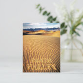 Sand Dunes, Death Valley, Californië Briefkaart (Staand voorkant)