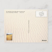 Sand Dunes, Death Valley, Californië Briefkaart (Achterkant)