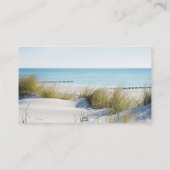 Sand Dunes en Beach Wedding Website Tussenvoegsel  Informatiekaartje (Achterkant)