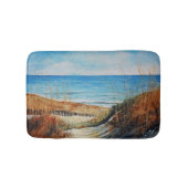 Sand Dunes en Ocean Painting Bath Mat (Voorkant)