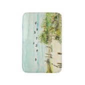 Sand Dunes en Seagulls Outer Banks North Carolina Badmat (Voorkant Verticaal)