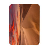 Sand Dunes in de woestijn bij Sunset Magneet (Verticaal)