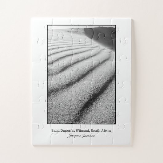Sand Dunes in Witzand Zuid-Afrika Legpuzzel (Verticaal)