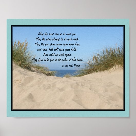 Sand Dunes Irish Poster (Voorkant)