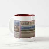 SAND DUNES NAT'L PARK- TWEEKLEURIGE KOFFIEMOK (Voorkant links)