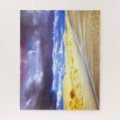 Sand Dunes Nebraska.Kerstgroeten Legpuzzel (Verticaal)