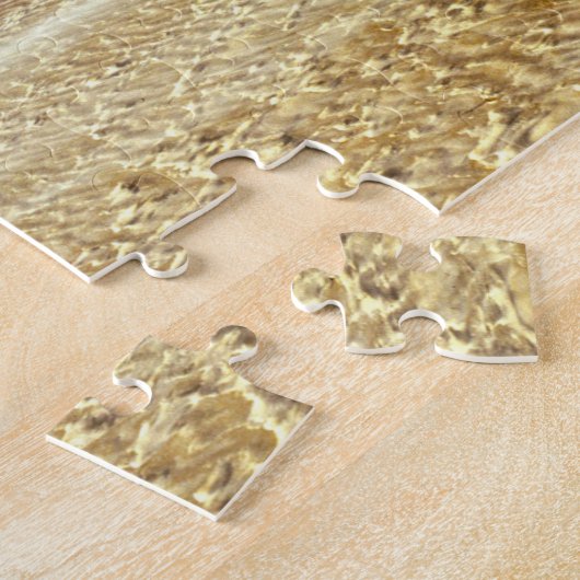 Sand Dunes Nebraska.Kerstgroeten Legpuzzel (Zijkant)