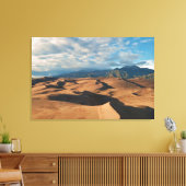 Sand Dunes of Colorado Canvas Afdruk (Insitu (Woonkamer))