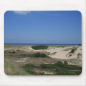 Sand Dunes op Cape Cod Mousepad Muismat (Voorkant)
