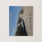 Sand Dunes Zee Haats Buitenste Banks NC Legpuzzel (Verticaal)