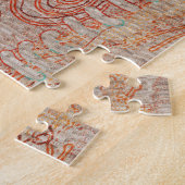 Sand Echoes Collectie #1 Aboriginal Art Legpuzzel (Zijkant)