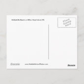 Sand Fence 2008, Hilton Head Island, SC Briefkaart (Achterkant)