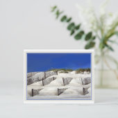 Sand Fences Briefkaart (Staand voorkant)