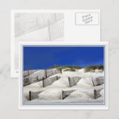 Sand Fences Briefkaart (Voorkant / Achterkant)