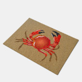 Sand Fiddler Crab Doormat Deurmat (Schuin)