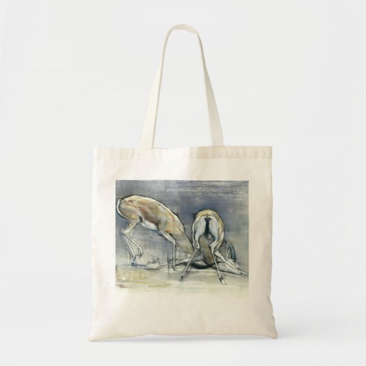 Sand Gazelles 2009 2 Tote Bag (Voorkant)