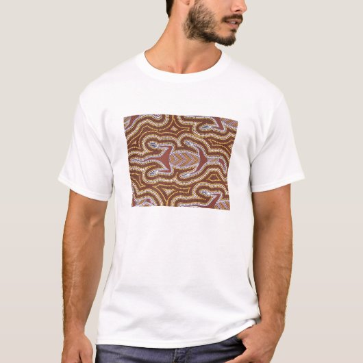 Sand Goanna Foto van Glen Evans Kooma T-shirt (Voorkant)